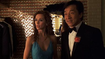 Jennifer Love Hewitt alongside Jackie Chan in The Tuxedo